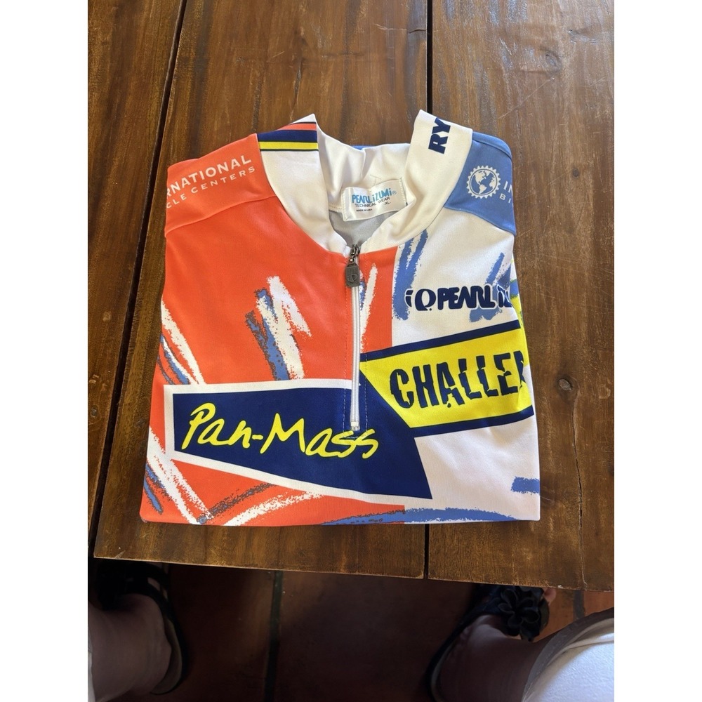 Vintage 1996 Pan Mass Challenge Pearl Izumi Technical Wear Jersey Unisex XL